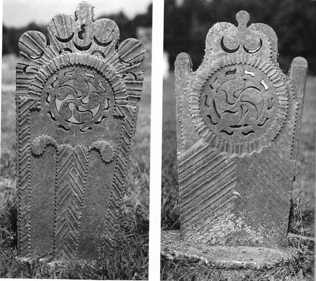 L to R. Margaret Clodfelter (d. 1857) and Daniel Wagoner (d. 1827-Bethany Lutheran Reformed Cemetery